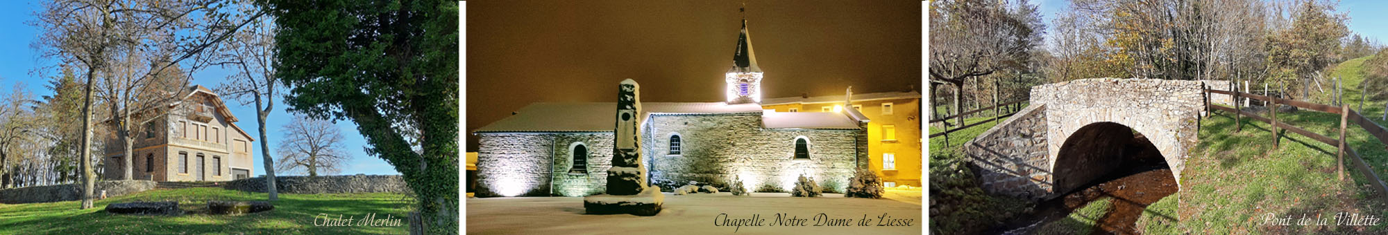 Saint Just la Pendue triptyque Saint Just la Pendue triptyque